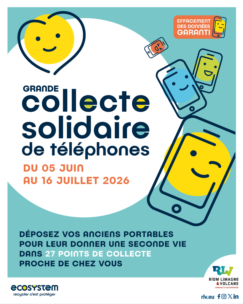 Collecte solidaire de téléphone